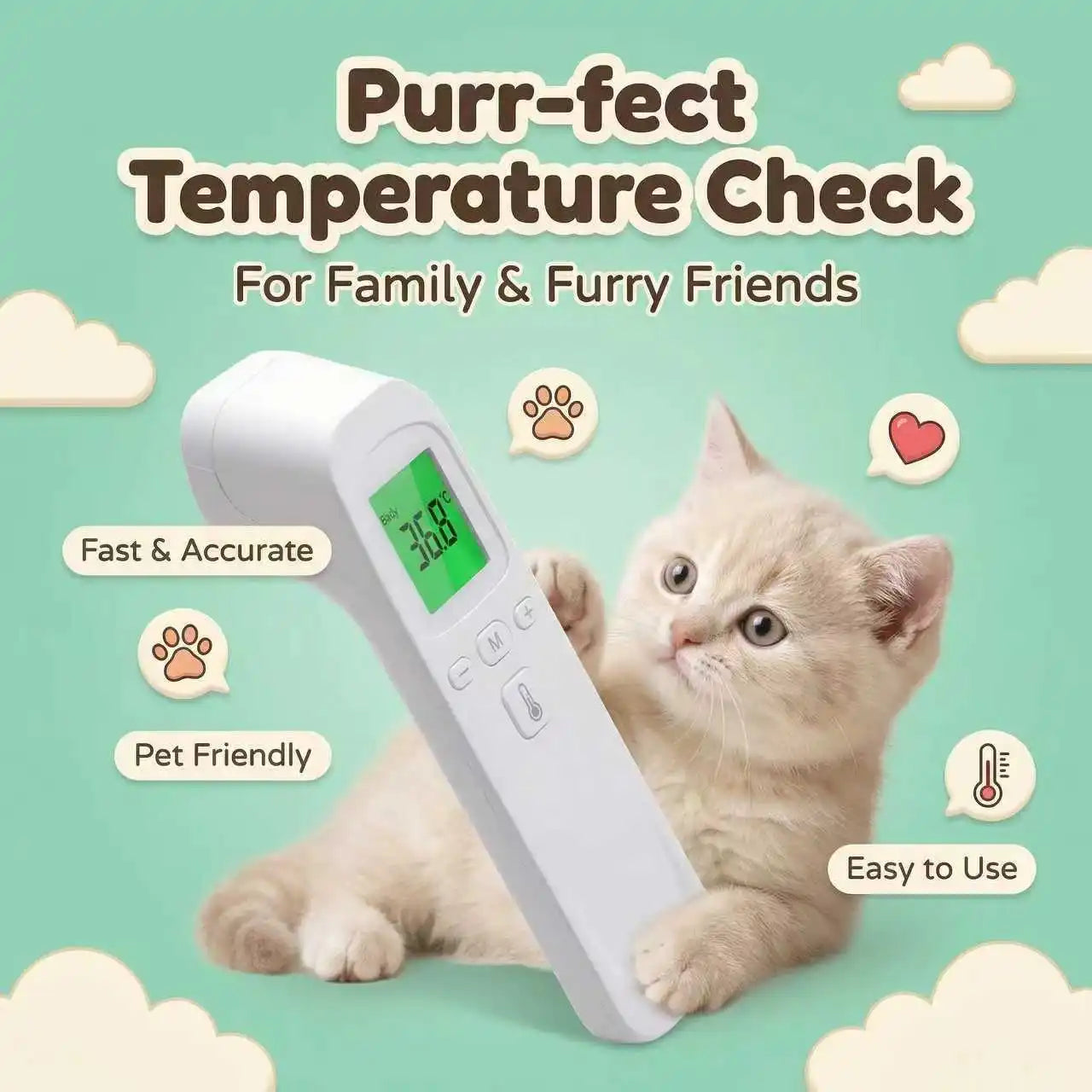 Cat/Dog Accuracy Thermometer
