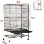 52" Large Flight King Bird Cage