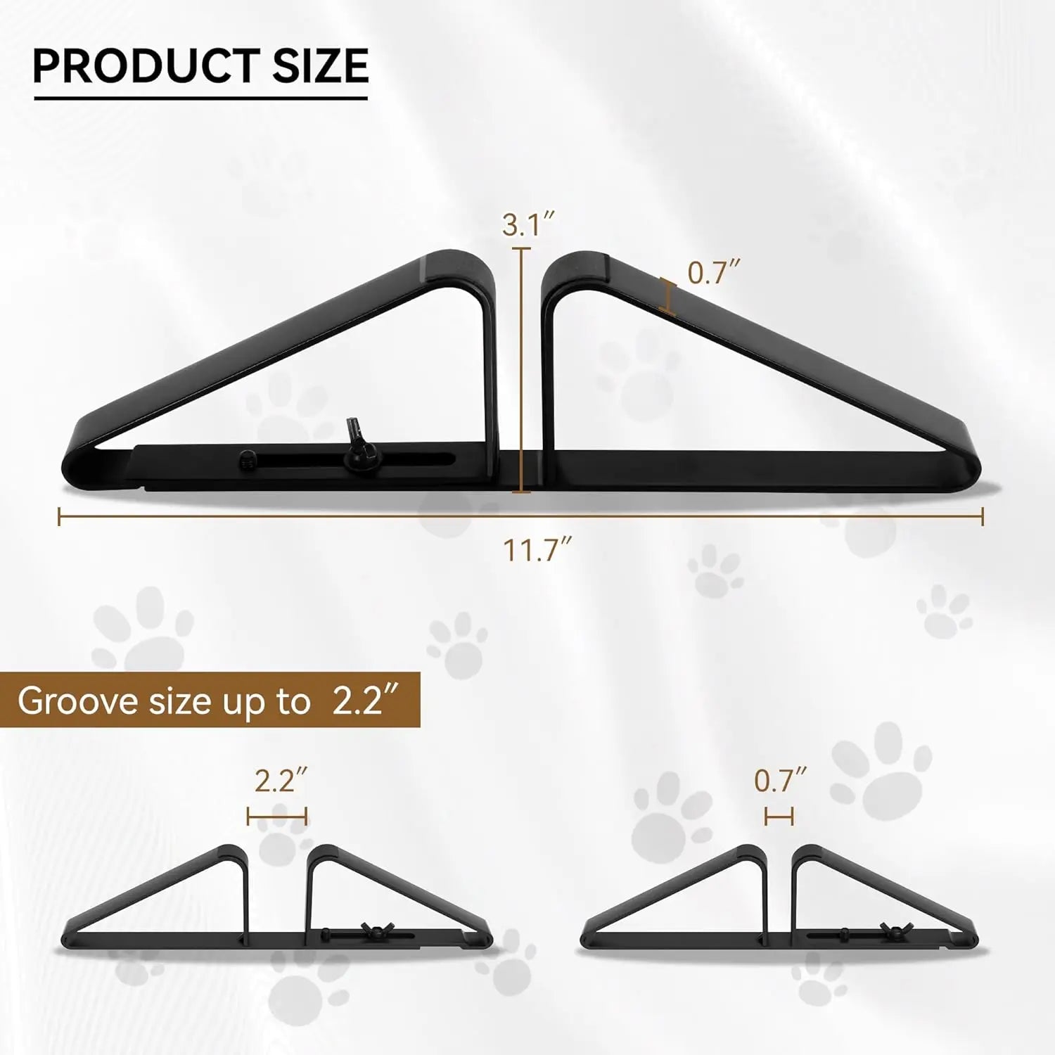 Pet Gate Support Feet