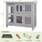 Rabbit Hutch Indoor/Outdoor