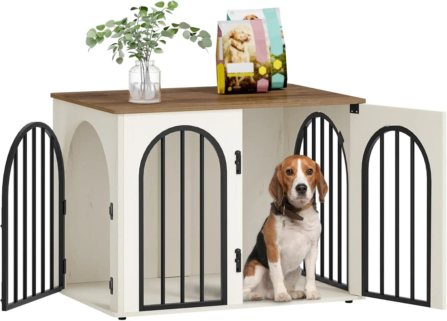 31.5'' Wooden Dog Crate