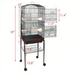 59''H Roiling Bird Cage