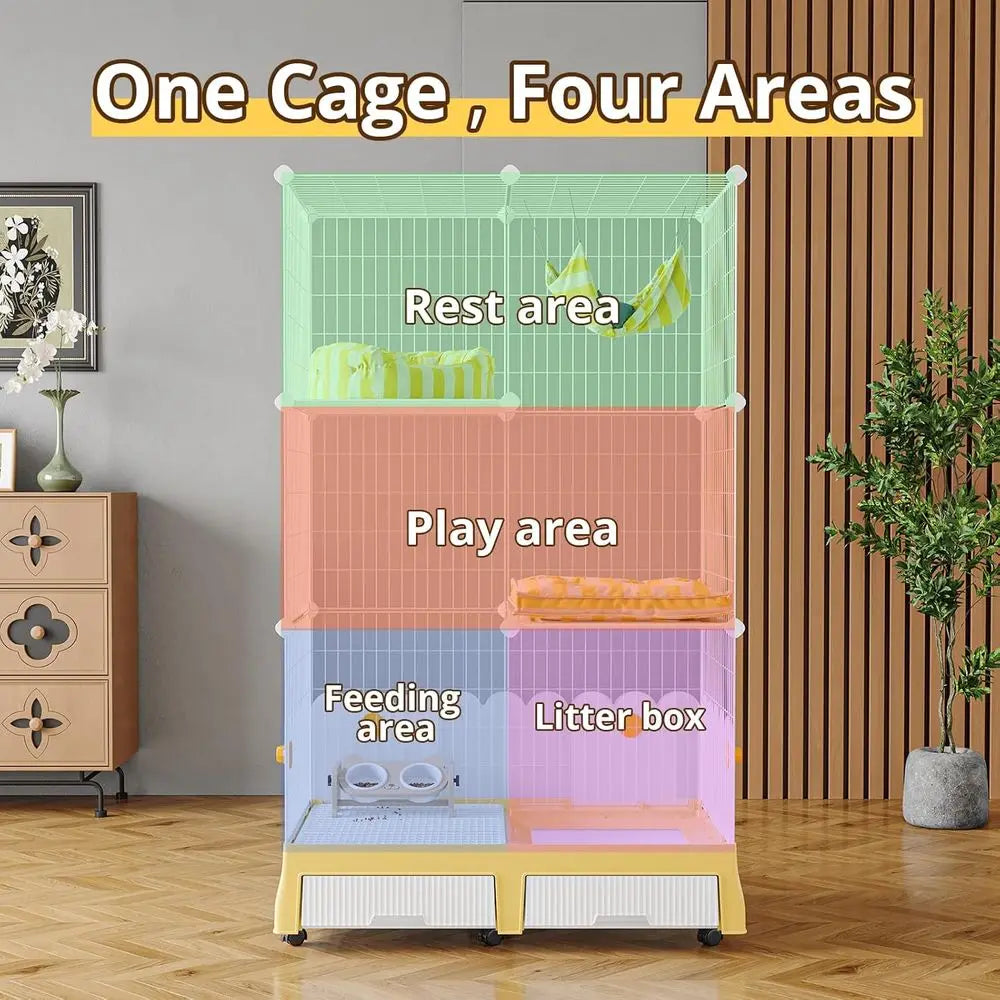 Cat Cages/Litter Box