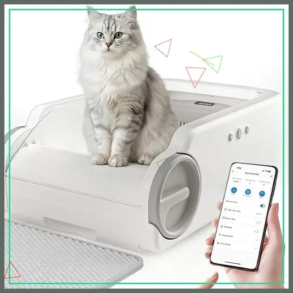 Automatic Self-Cleaning Cat Litter Box