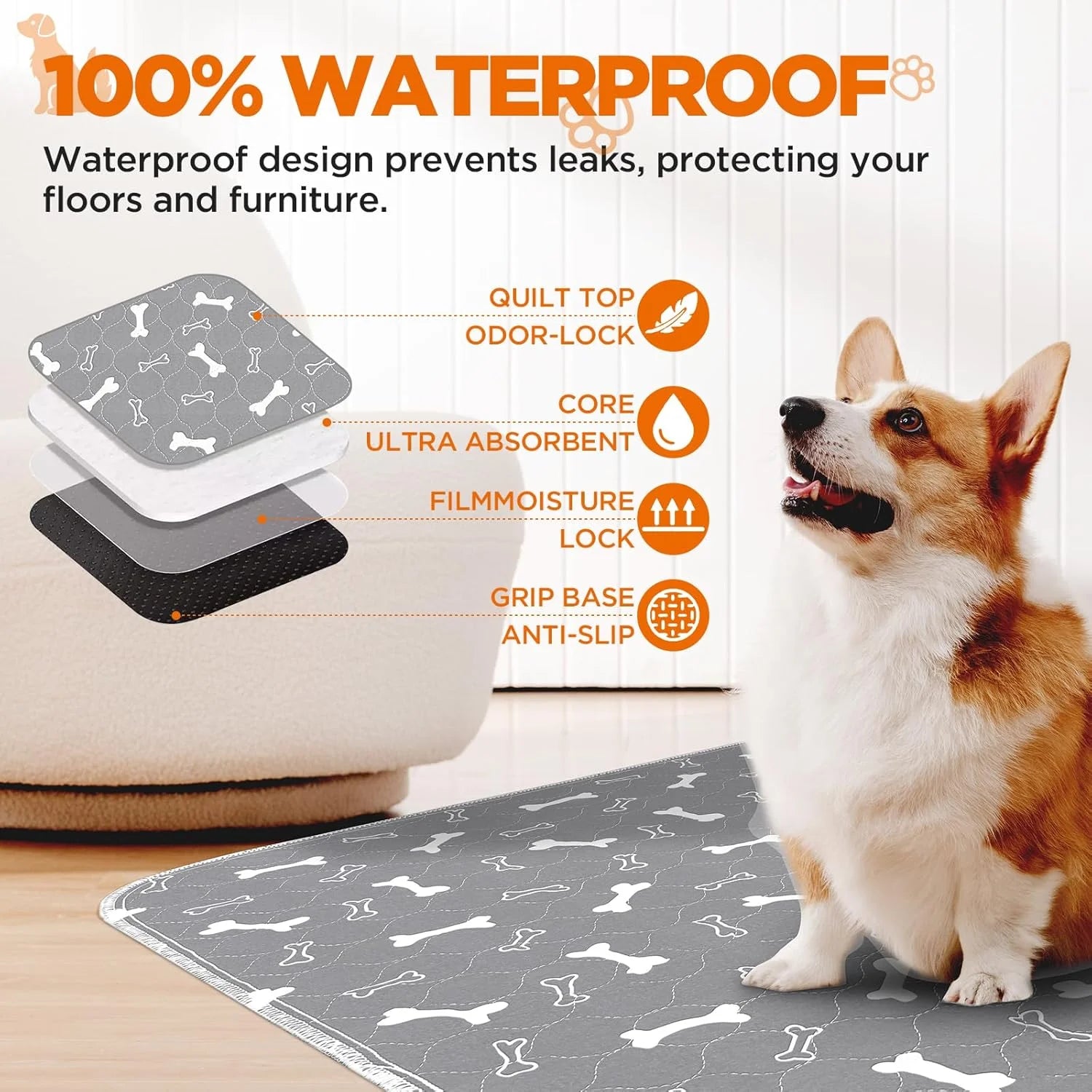 Washable Dog Pee Pads