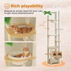 Height Adjustable Cat Tree