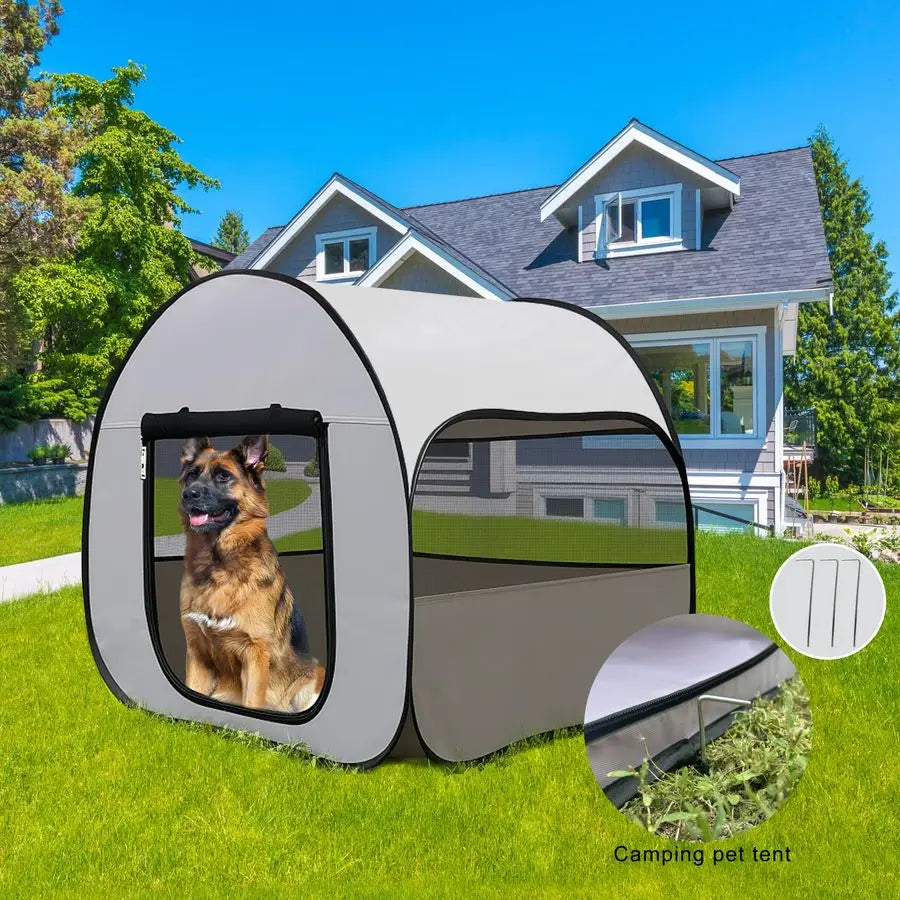 Pop-Up Dog Kennel