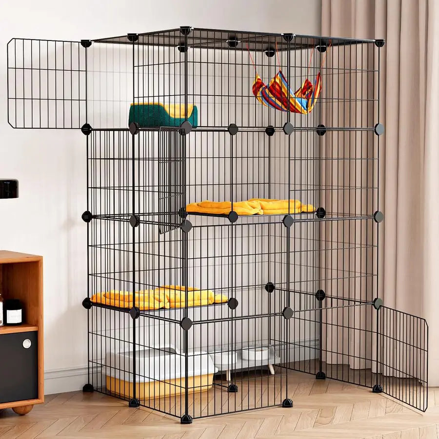 Large Cat Cages 47.2 In Enclosures