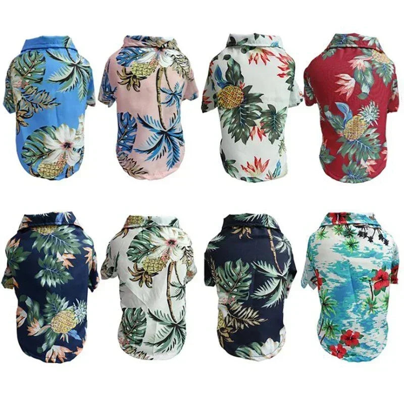 Hawaiian Style Pet Dog Clothes