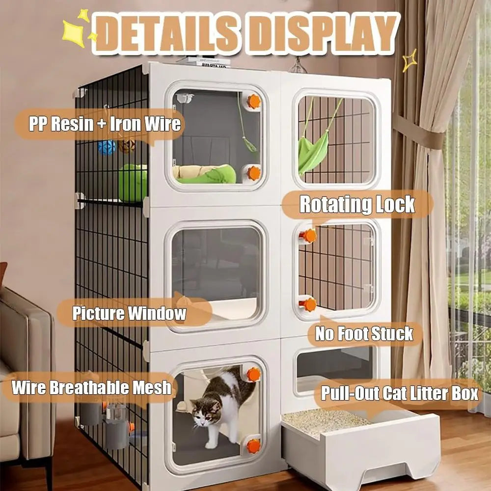 Cat Enclosure/Litter Box