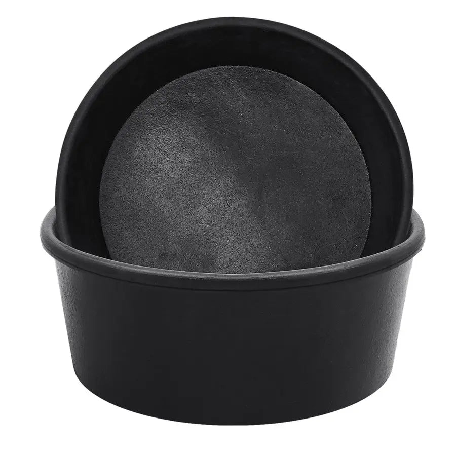 4 Pcs Rubber Feeder Pan