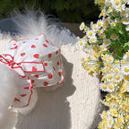 Strawberry Print Pet Dog Dress