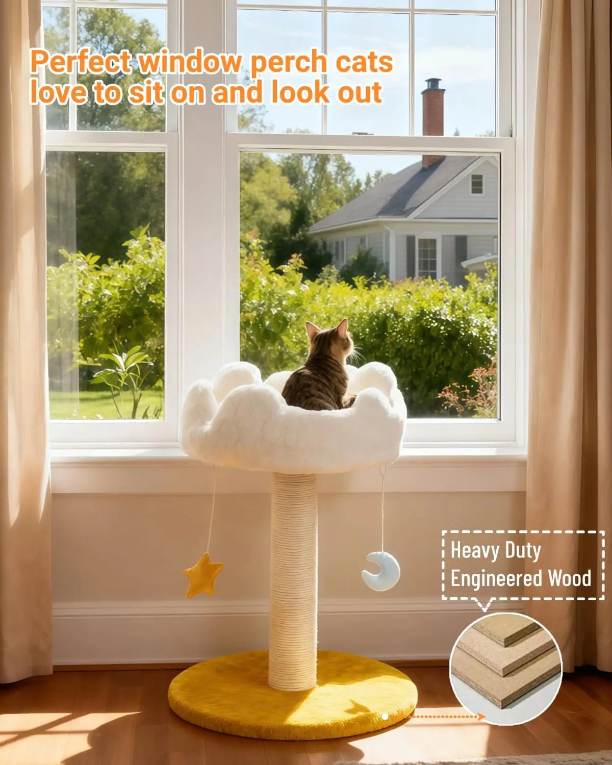 Cloud Cat Tree/Scratching Post
