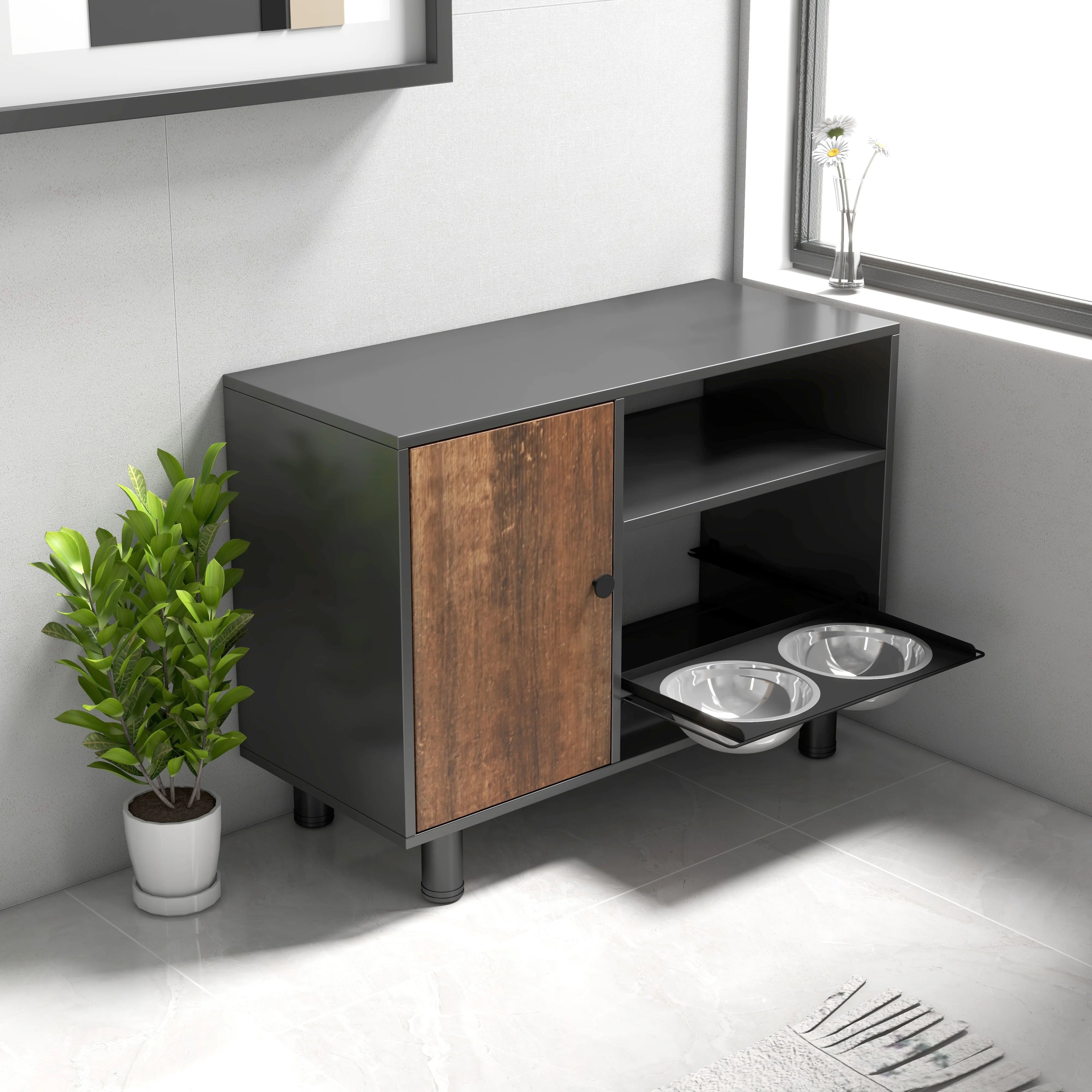 Large Pet Feeding Table