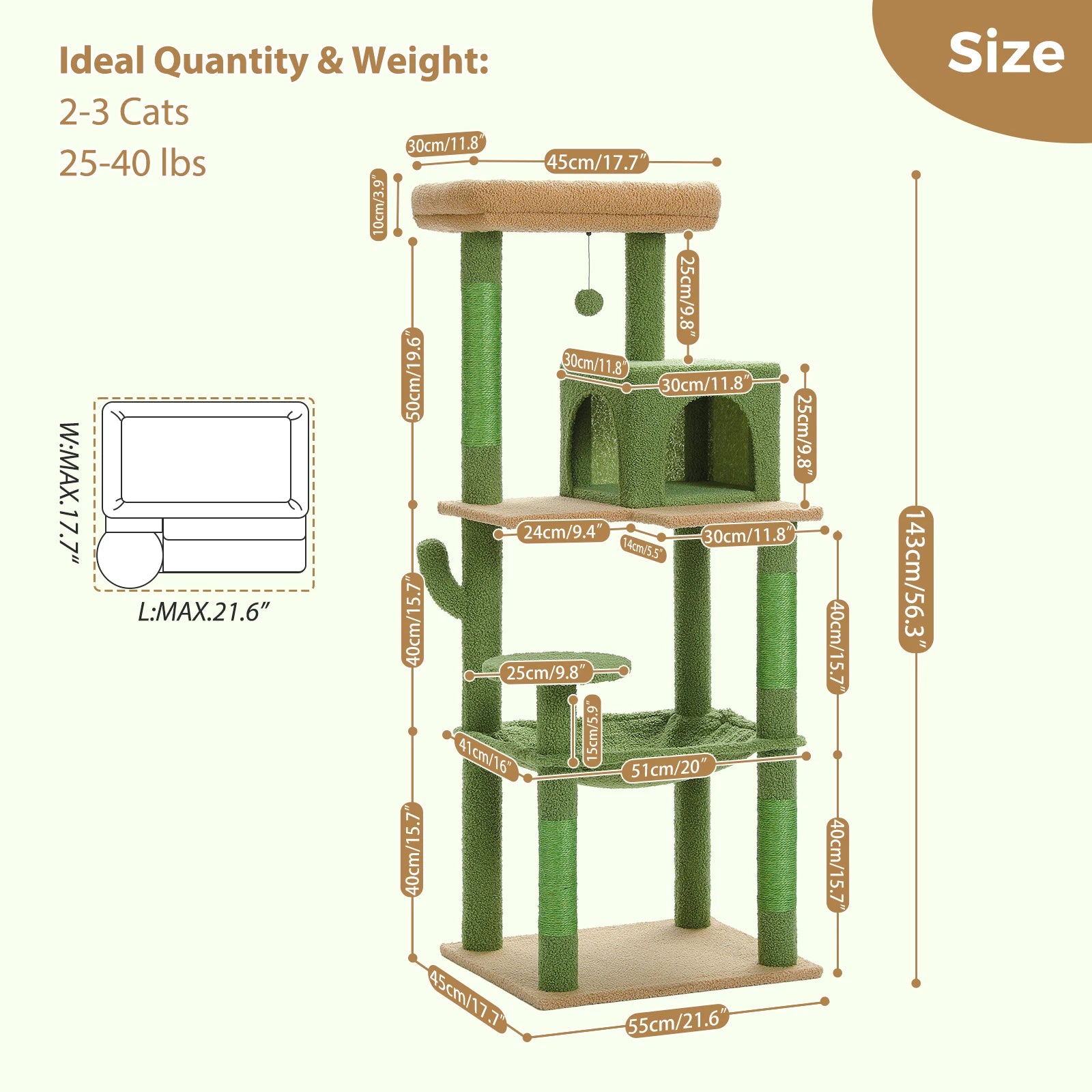 Cactus Cat Tree