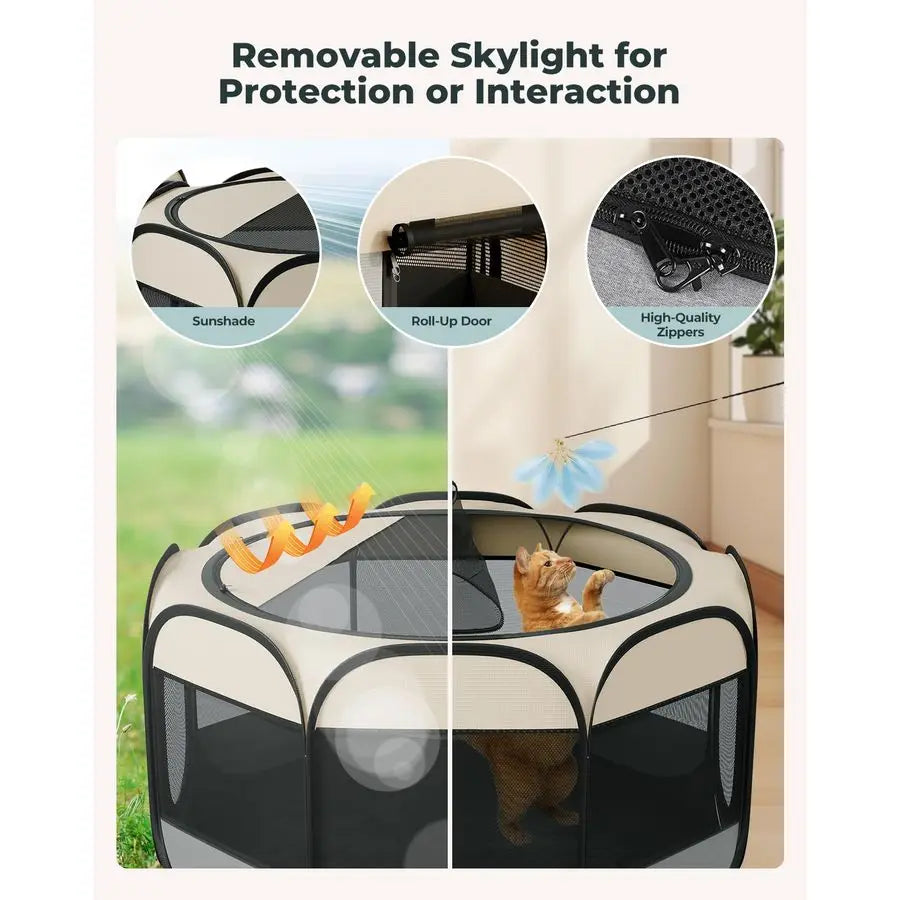 2Room Dog Playpen