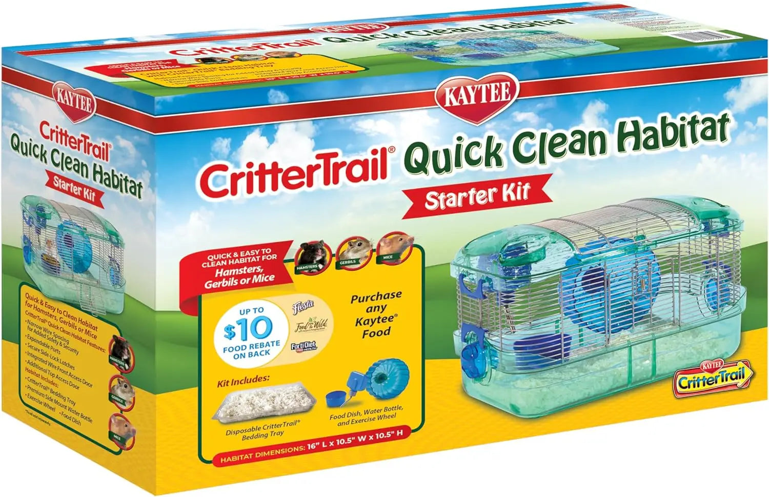 Quick Clean Small Pet Habitat