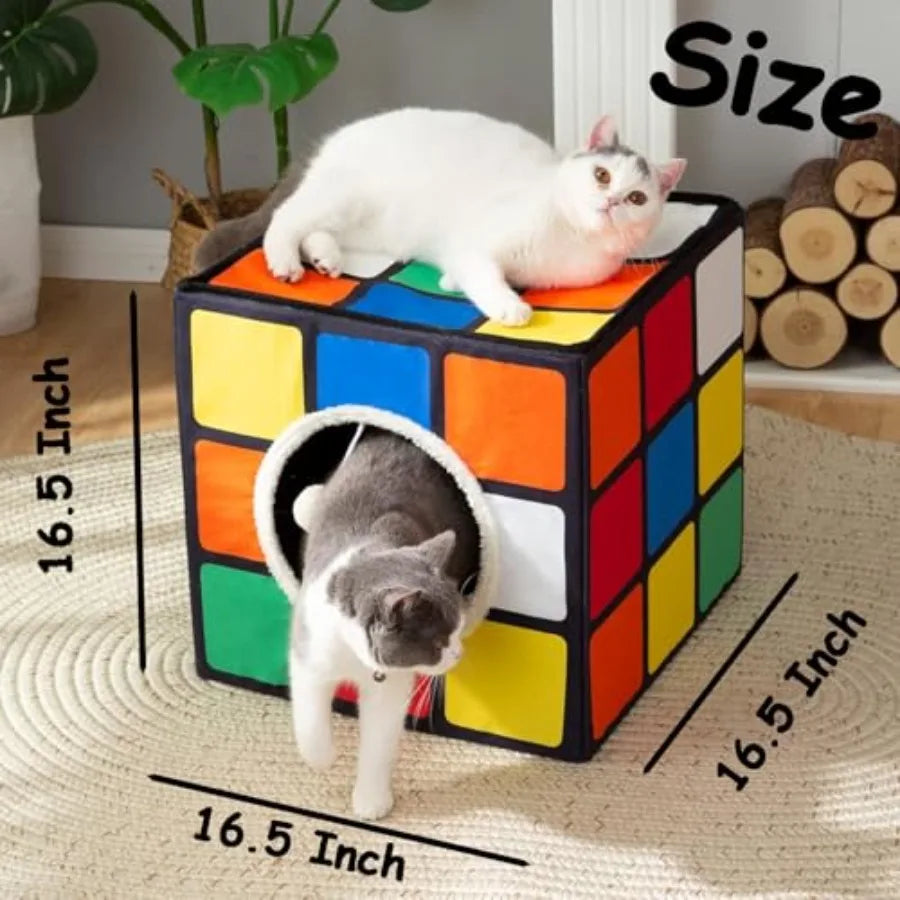 Foldable Magic Cube Cat