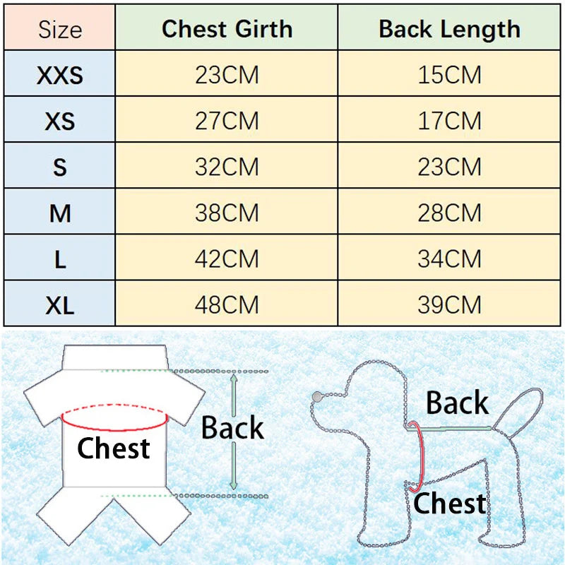 Cartoon Fleece Cat Clothes