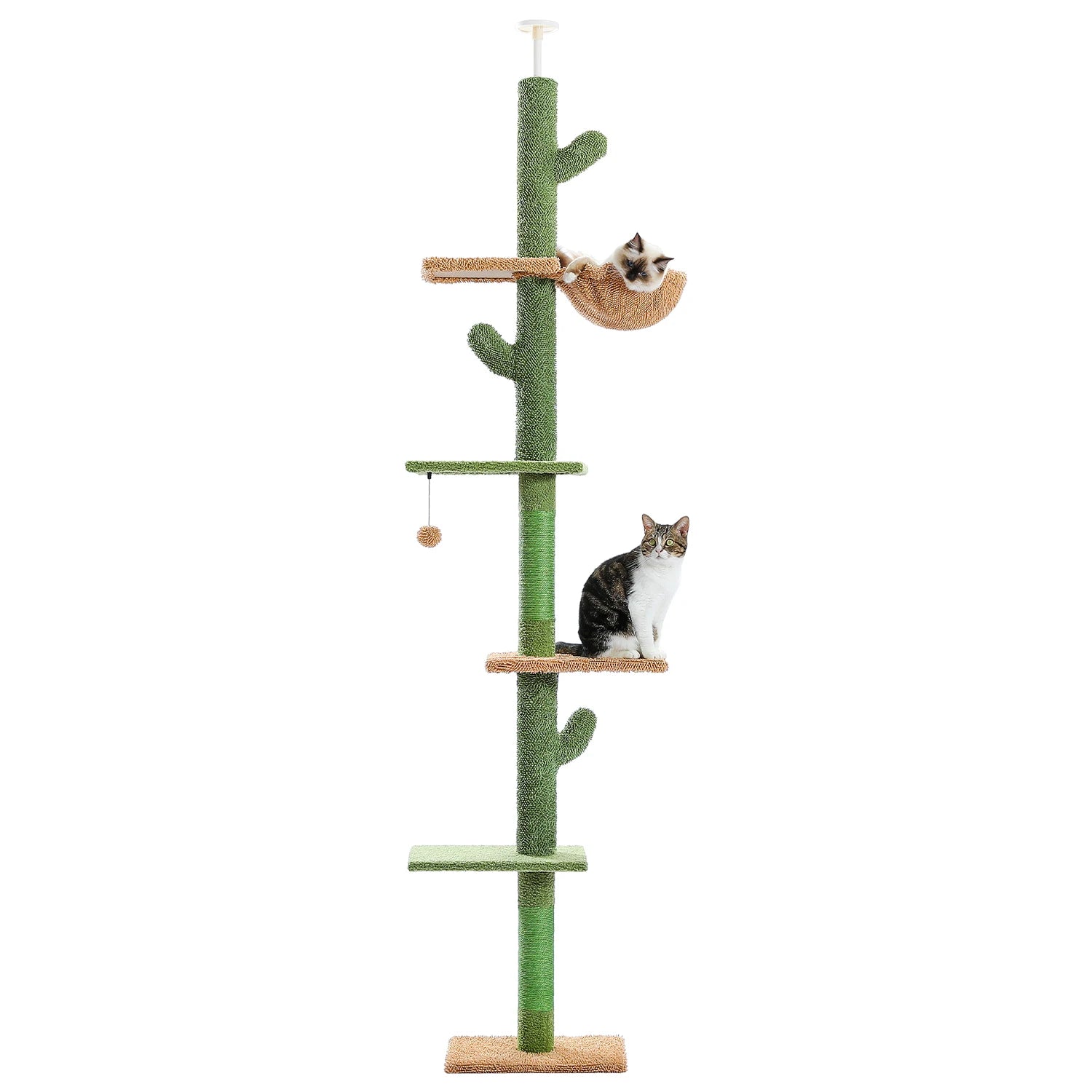 Cat Tree 5-Tier Floor to Ceiling