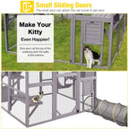 Wooden Cat Enclosure