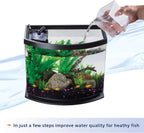 5 Gal. LED Mini Aquarium Fish Tank Kit