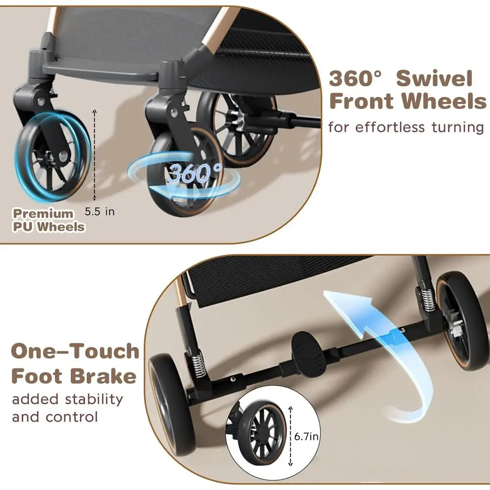 Stroller for Small Medium Dogs/Cats