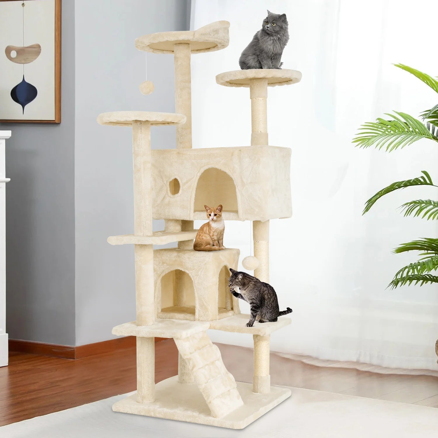 54/70 Inch Cat Tower