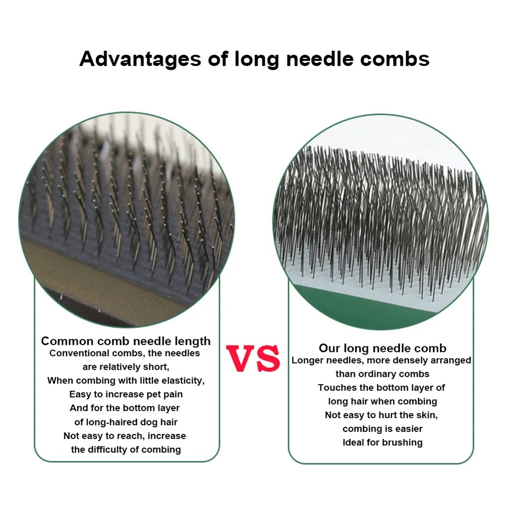 Extra Long Pin Slicker Brush