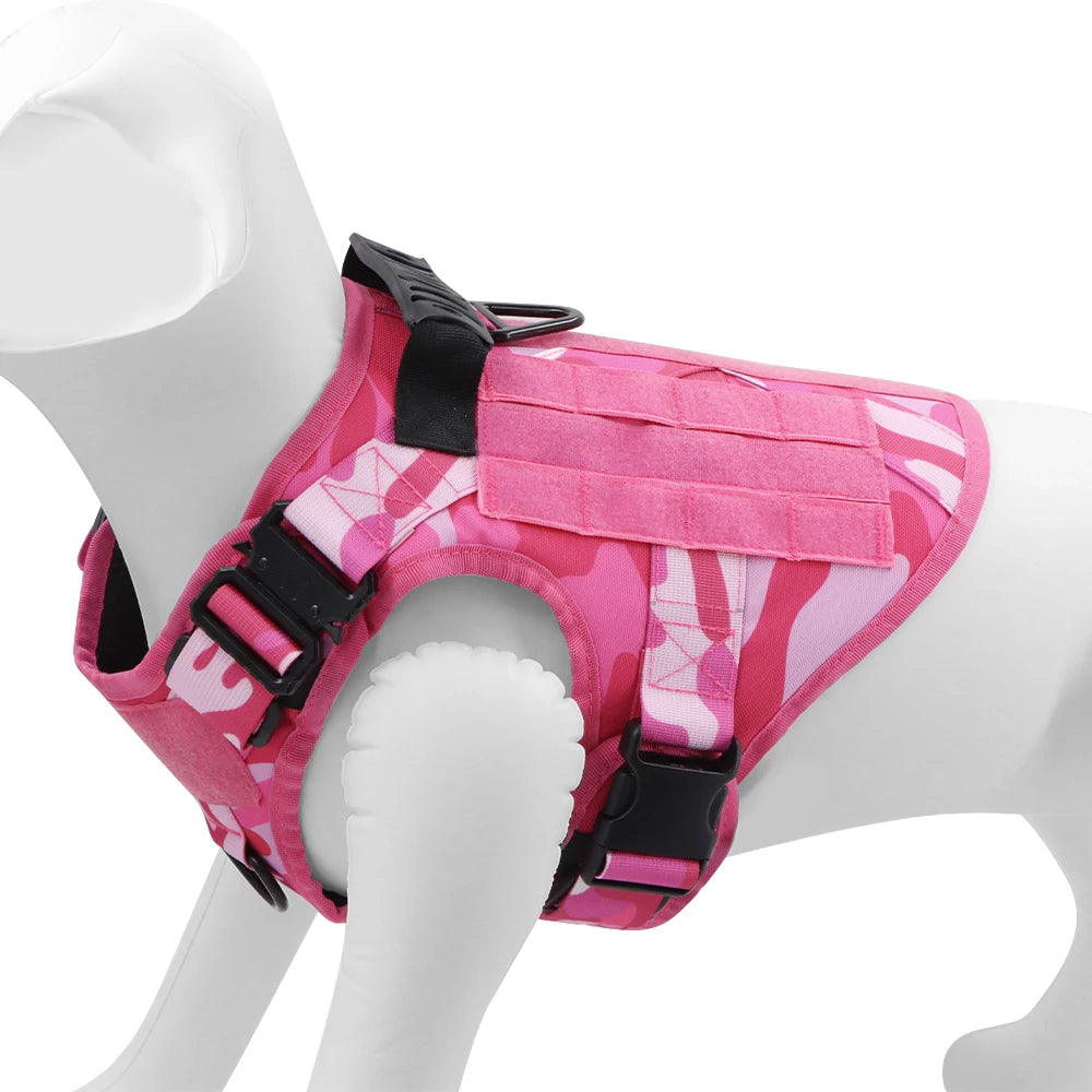 Military Pink Camouflage Harness