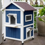 Cat house, large for feral cats