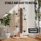 Wooden Cat Tower/6 Levels