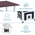 4 Tiers Outdoor Cat House