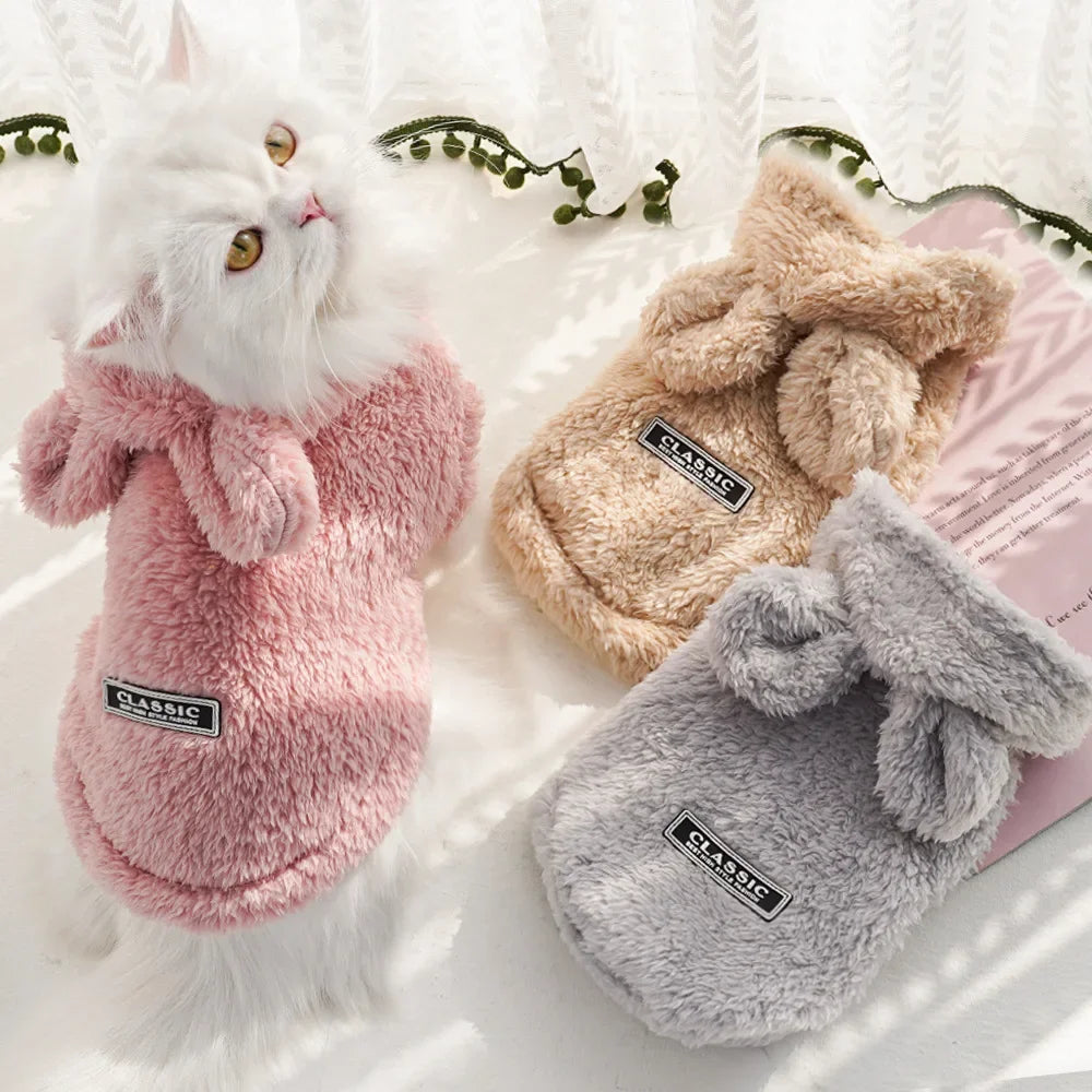 Rabbit Ear Comfortable Cotton Fleece