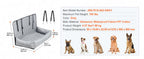 Booster Seat on Car for M/L Dog