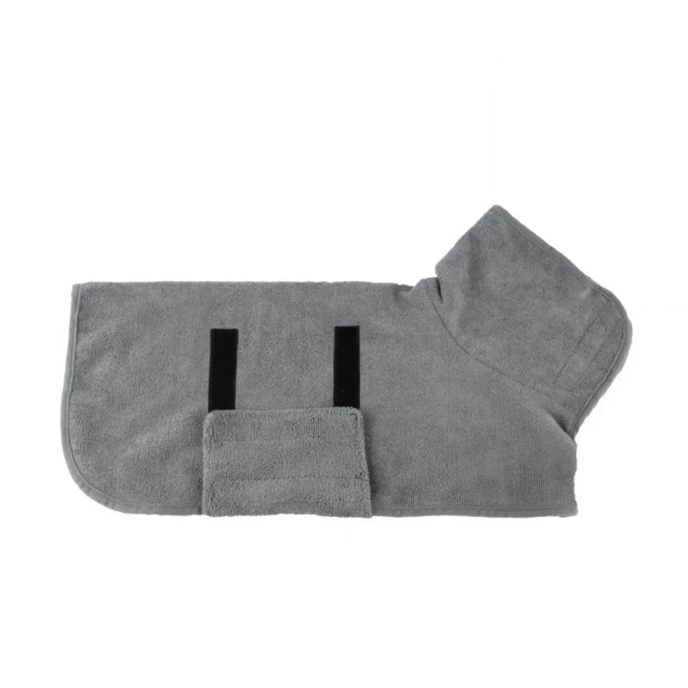Dog Bathrobe Bath Absorbent Soft Towel