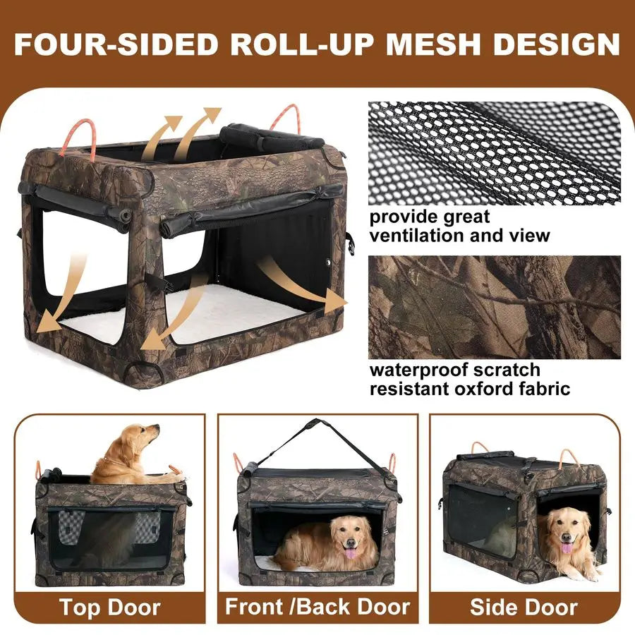 Collapsible Dog Crate Travel