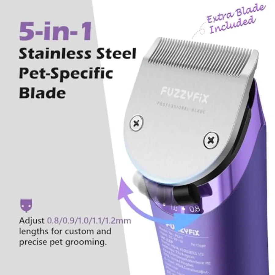 Cordless Pet Grooming Clipper