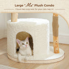 Solid Wood Cat Tree