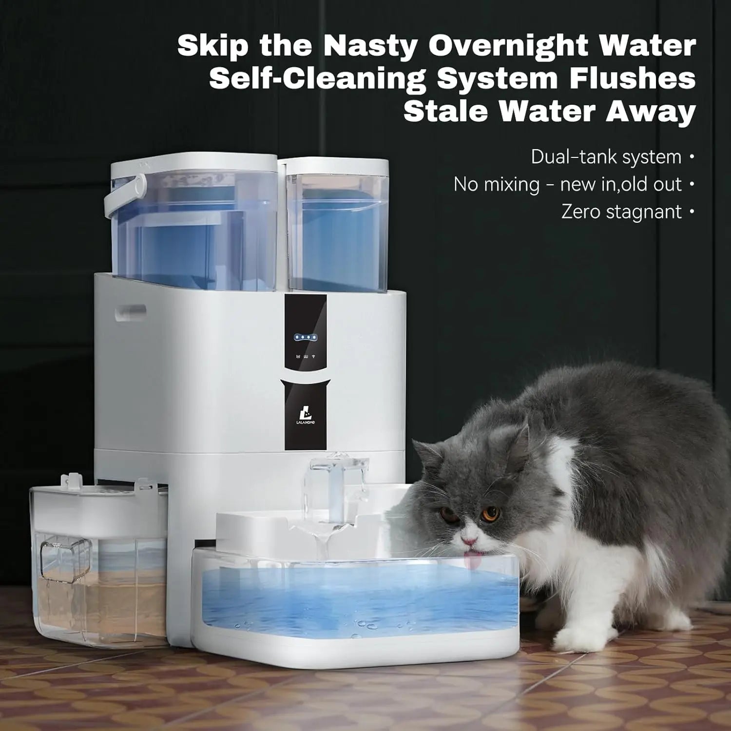 Automatic Cat Water Fountain 10L/338oz