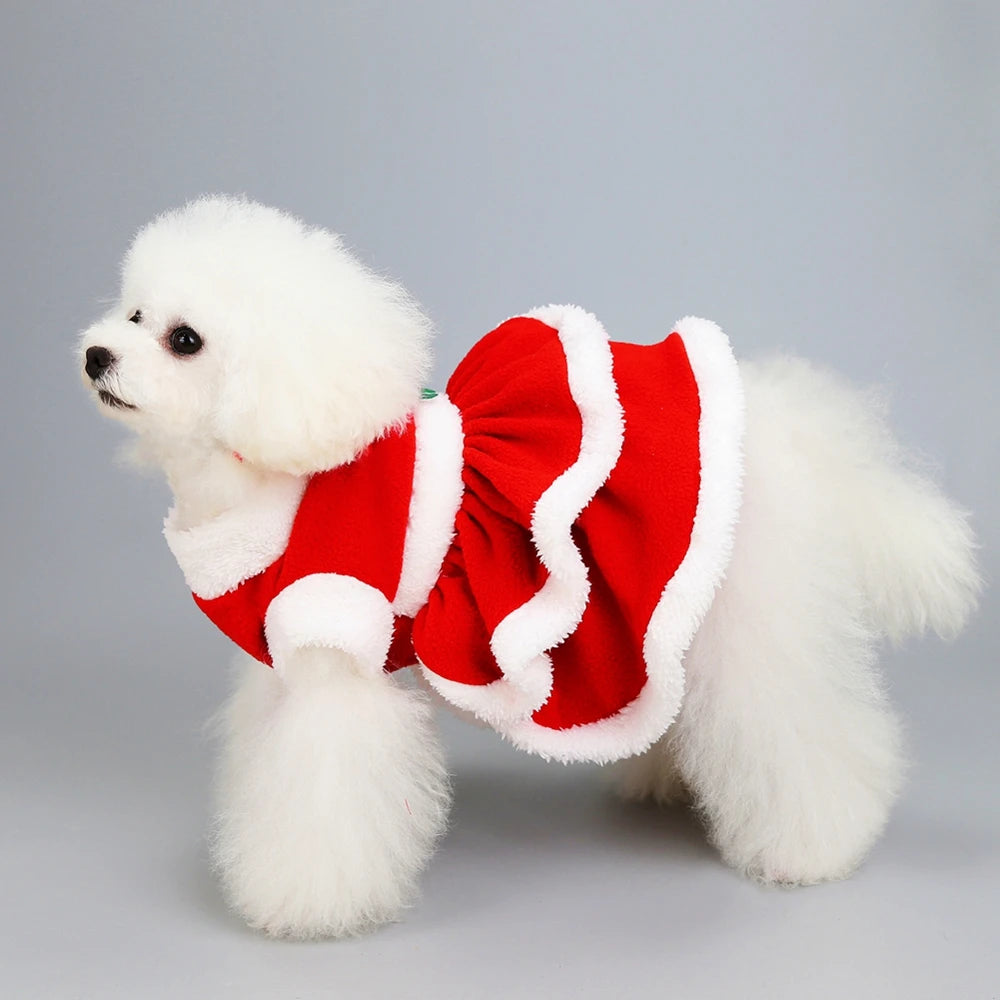 Christmas Dog Girls Costume