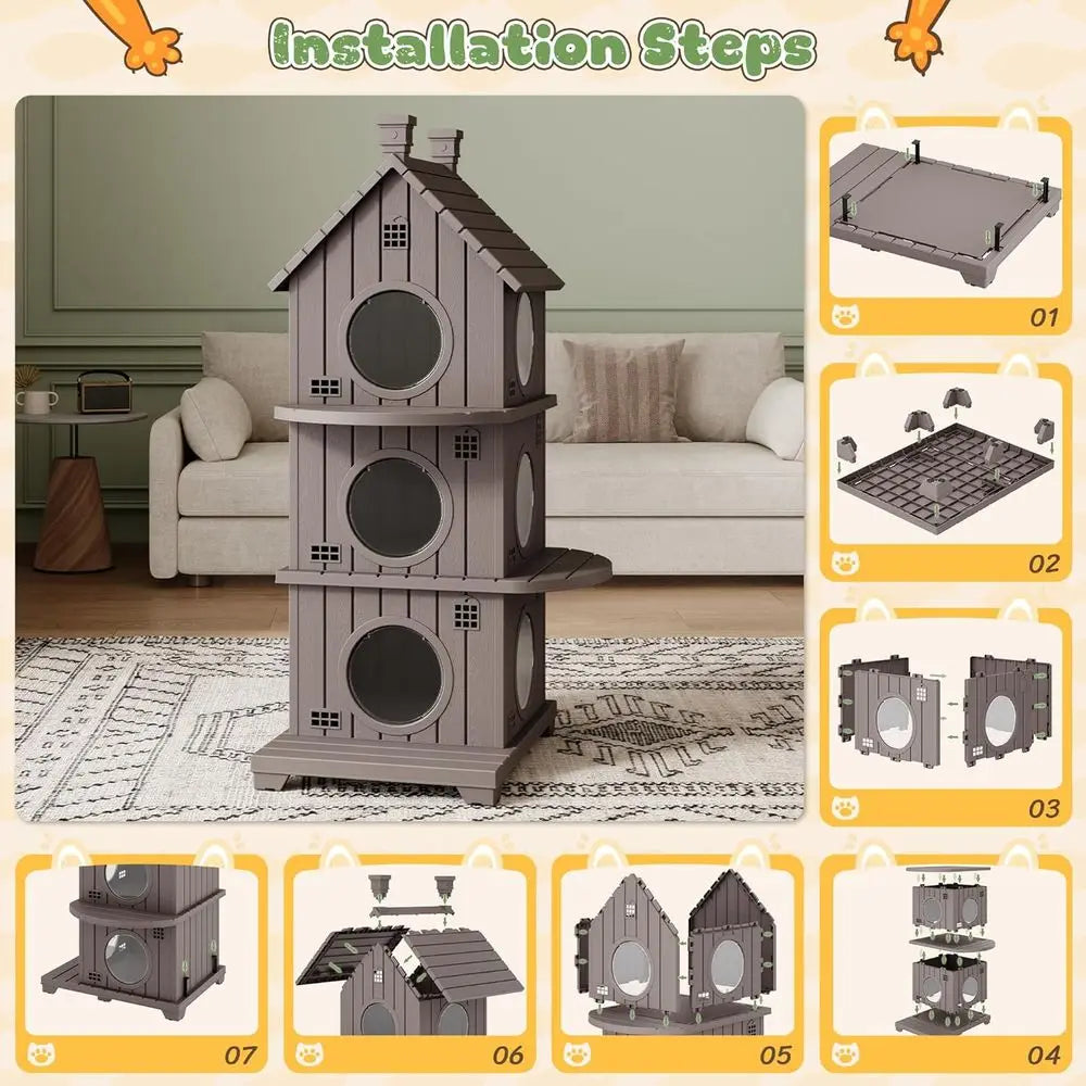 Cat House Weatherproof