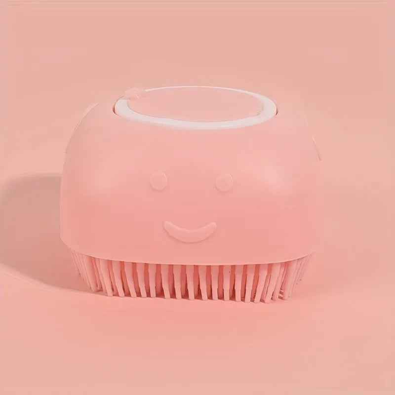 Shampoo Dispenser Silicone Brush