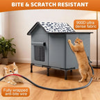 Insulated Heated Cat House