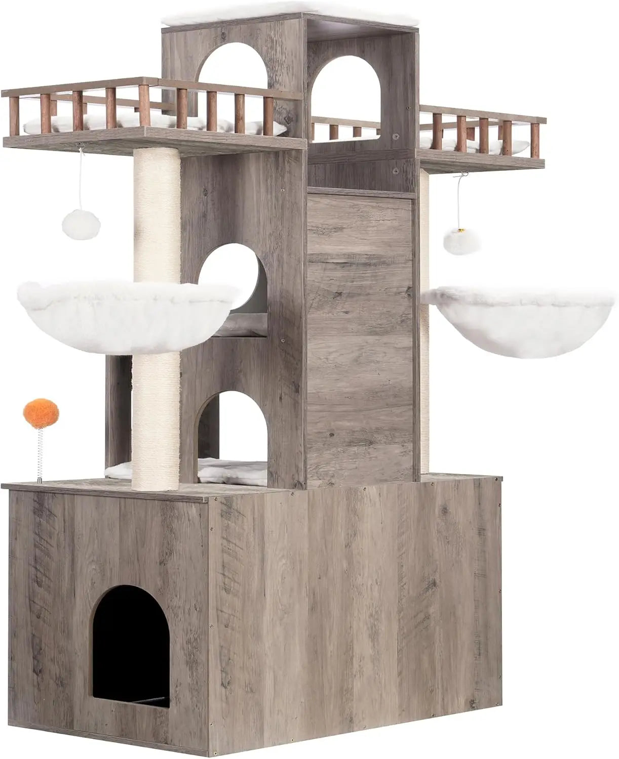 Cat Tree/Litter Box Enclosure
