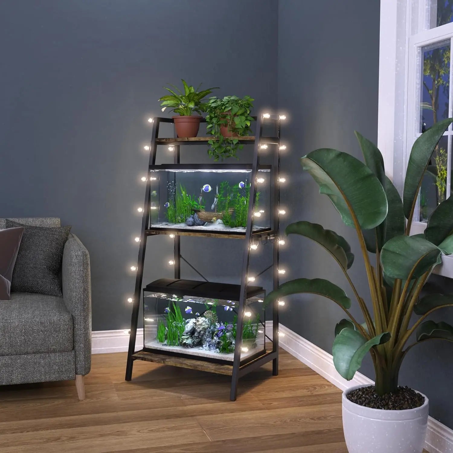 5-10 Gal. Aquarium Stand, Fish/Turtle/Reptile