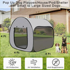 Pop Up Dog Kennel