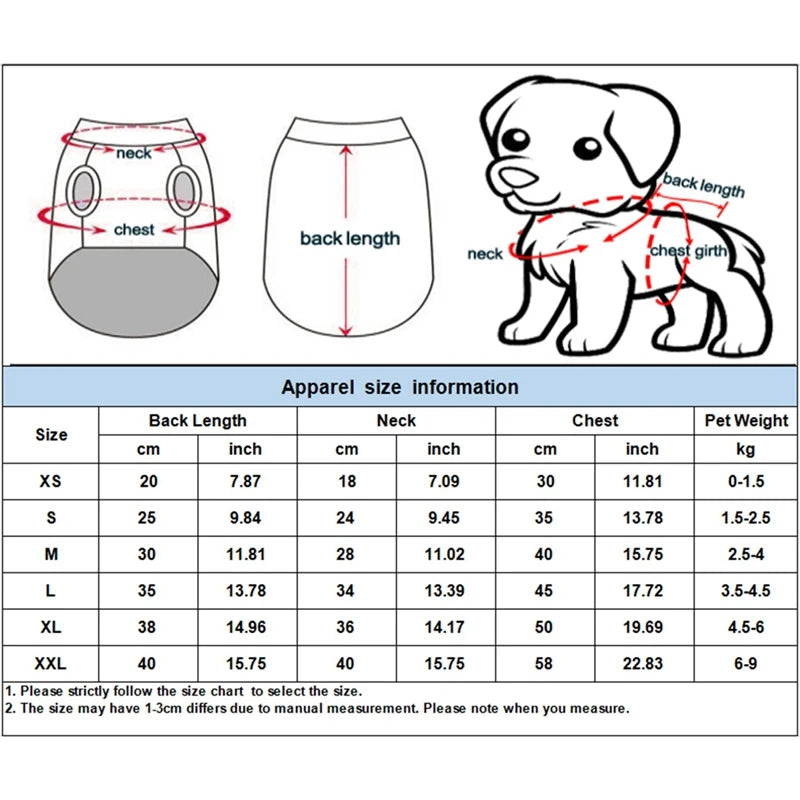Soft Fleece Warm Pet Clothes