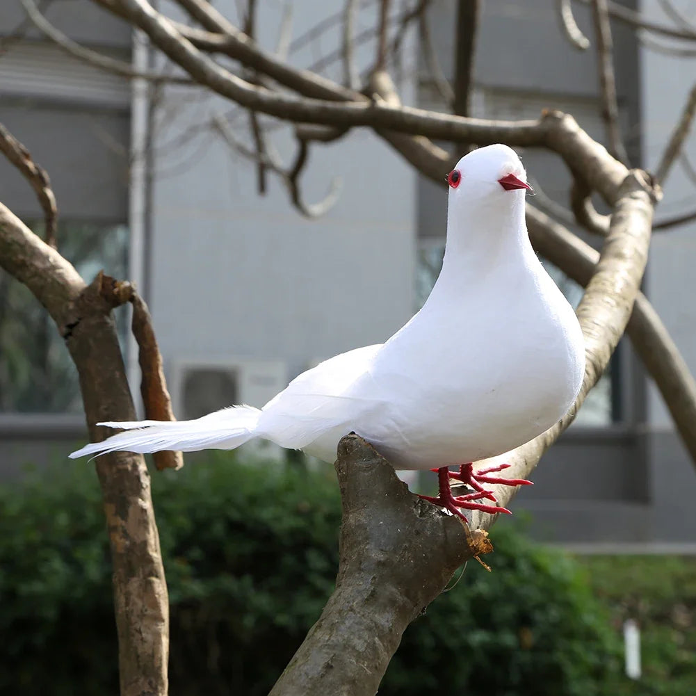 Artificial White Pigeon...