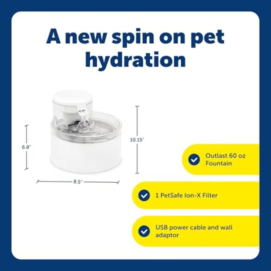 Cat Fountain - Pump-Free Design
